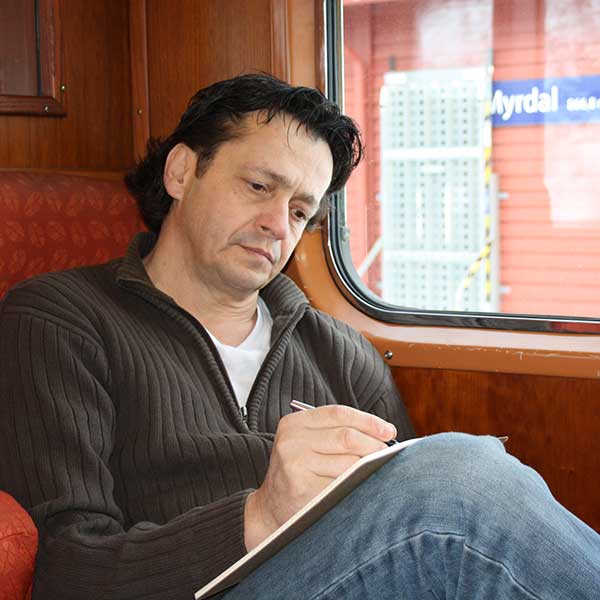 Hans van Bergen, schrijfcoach.